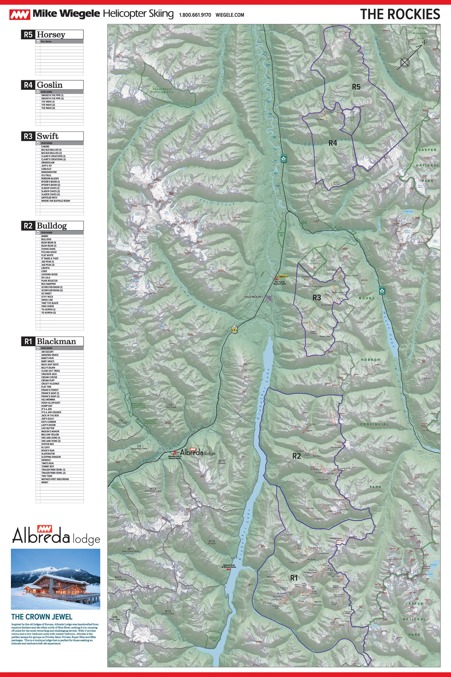 TrailMapps: Tourism Squamish Visitors Brochure